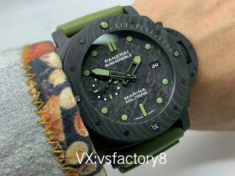 VS廠碳纖維沛納海pam961潛行系列復(fù)刻表工藝細節(jié)做工是天花板級別嗎