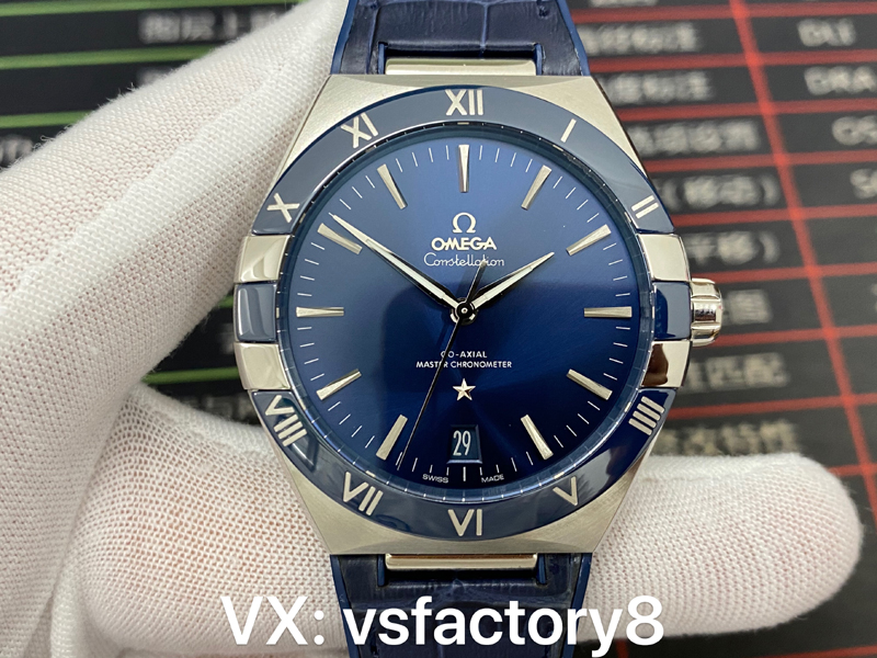 歐米茄藍(lán)面星座41m復(fù)刻表8900機(jī)細(xì)節(jié)做工復(fù)刻評(píng)測(cè)